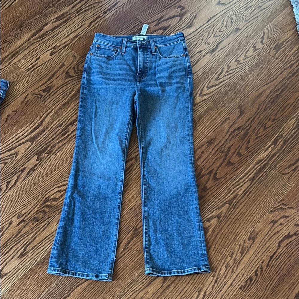 Madewell Women's Boot Cut Jeans - Blue